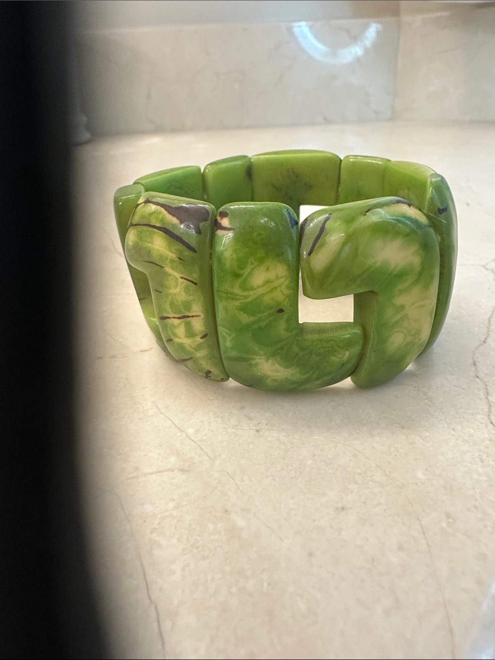 Green Tagua homemade bracket purchases in the South of France